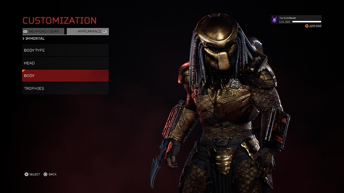 Golddd Predator