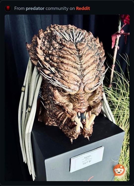 Predator Badlands Dek’s Father Head Model Reveal! - General Discussion ...