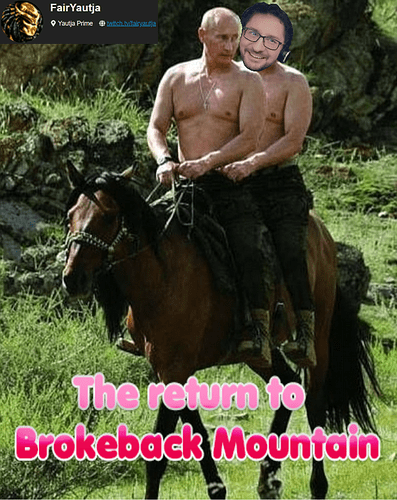 FairYautja Putin Horse