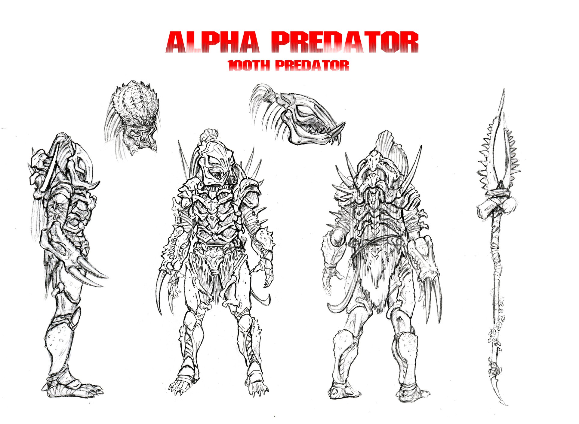 berserker predator drawing