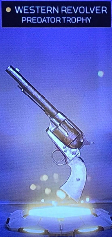 Trophy Western revolver