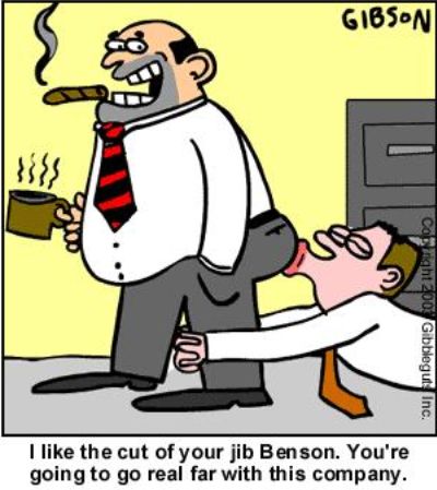 brown-nose