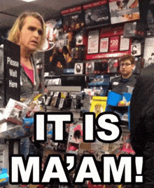 its-ma’am