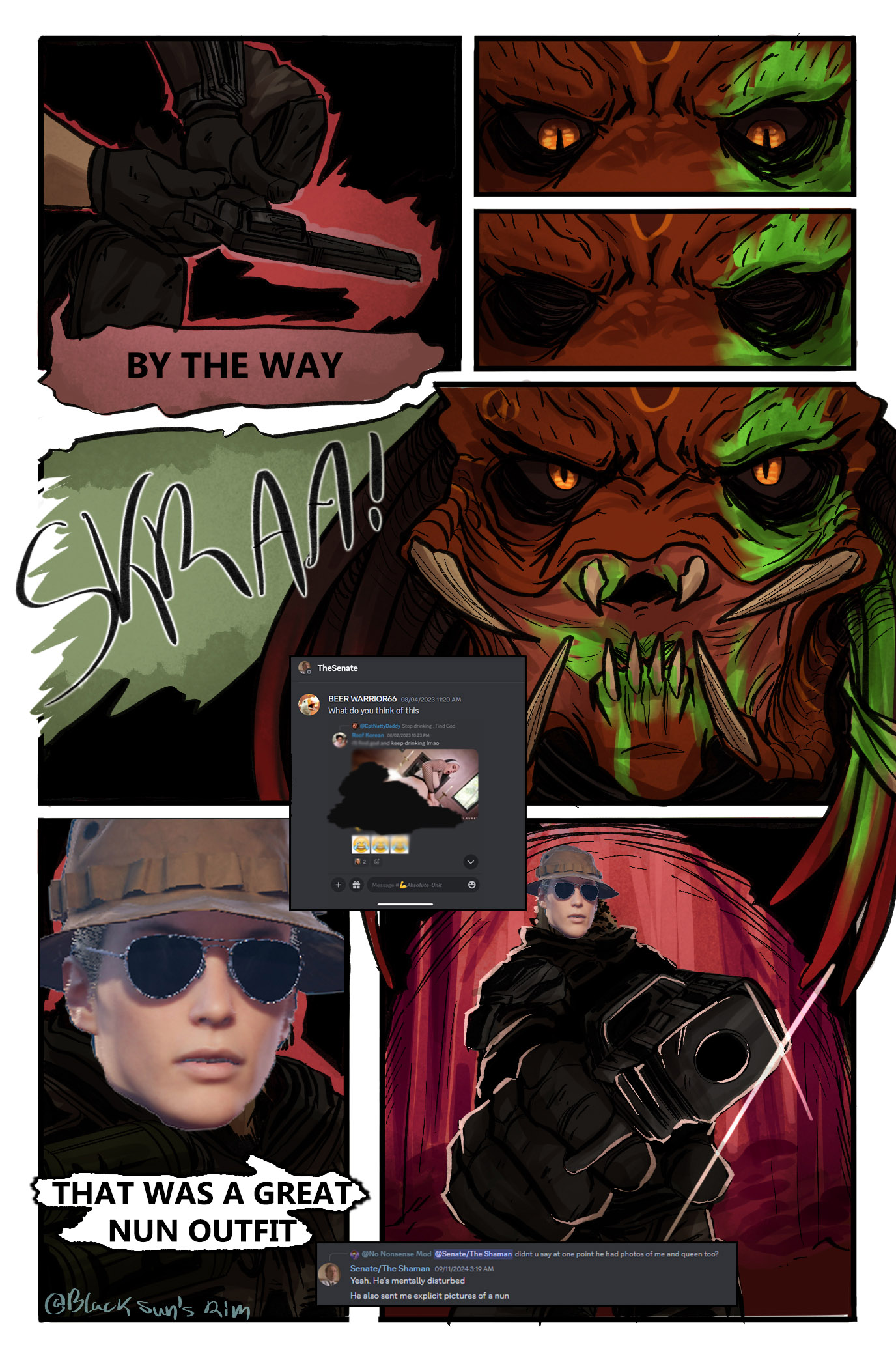 New Comic I made, hope you like it - General Discussion - Predator ...