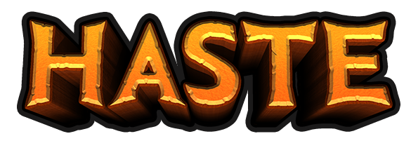 Haste Text - No Border