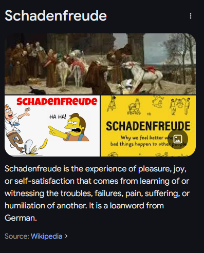 2025-02-08 06_49_09-schadenfreude - Google Search